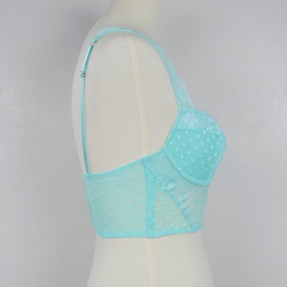 nwt VS very sexy lace bustier corset crop top - Picture 3 of 7